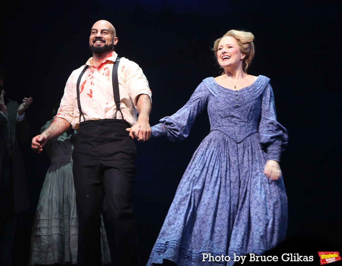 Nicholas Christopher and Delaney Westfall at 