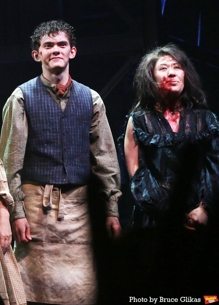 Photos: Joe Locke Takes His First Bows In SWEENEY TODD On Broadway — photo 14 of 21