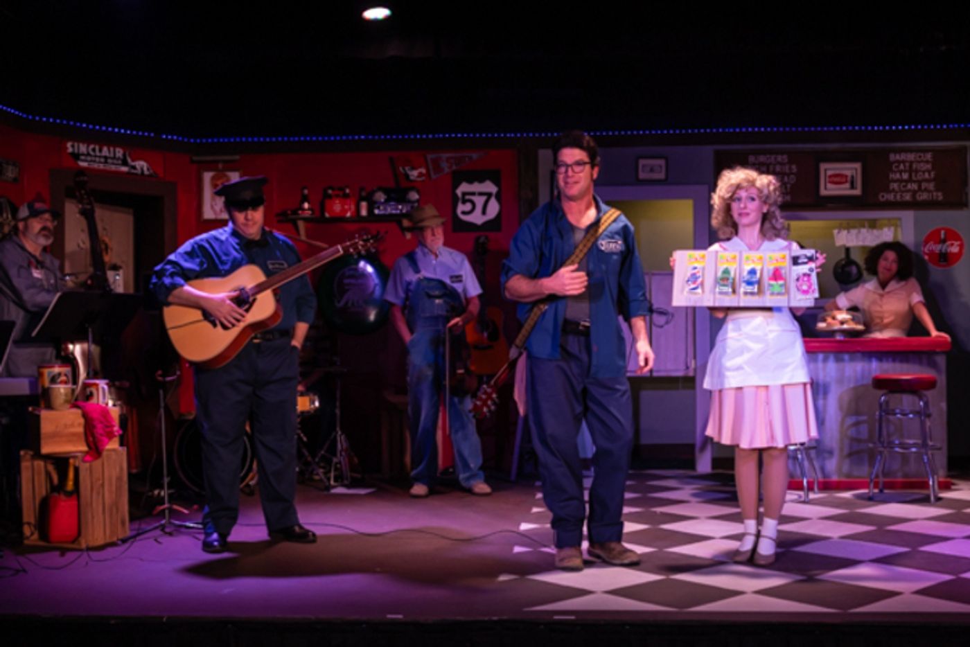 Photos: First look at The Alcove Dinner Theatre and Bruce Jacklin & Company's PUMP BOYS AND DINETTES  Image