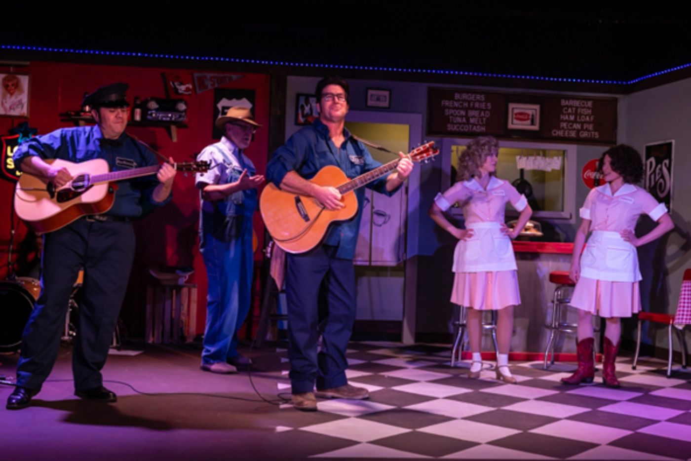 Photos: First look at The Alcove Dinner Theatre and Bruce Jacklin & Company's PUMP BOYS AND DINETTES  Image