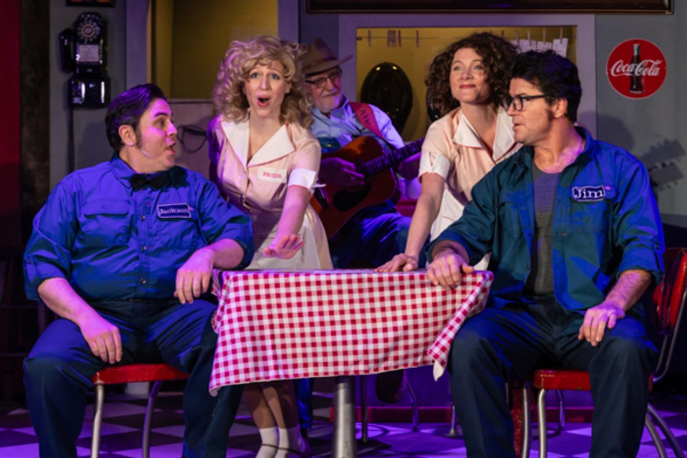 Photos: First look at The Alcove Dinner Theatre and Bruce Jacklin & Company's PUMP BOYS AND DINETTES  Image