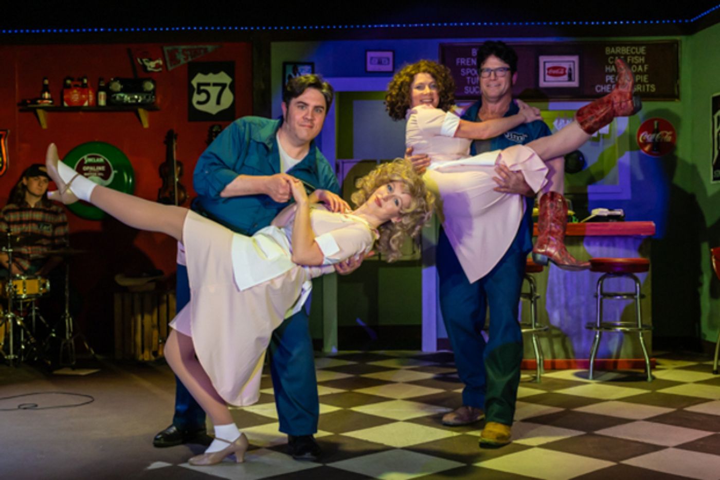 Photos: First look at The Alcove Dinner Theatre and Bruce Jacklin & Company's PUMP BOYS AND DINETTES  Image