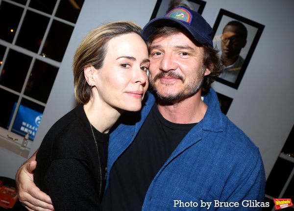 Sarah Paulson and Pedro Pascal  Photo