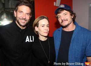 Bradley Cooper, Sarah Paulson and Pedro Pascal @ BroadwayWorld Bradley Cooper, Sarah Paulson and Pedro Pascal Photo