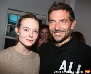 Elle Fanning and Bradley Cooper @ BroadwayWorld Elle Fanning and Bradley Cooper Photo