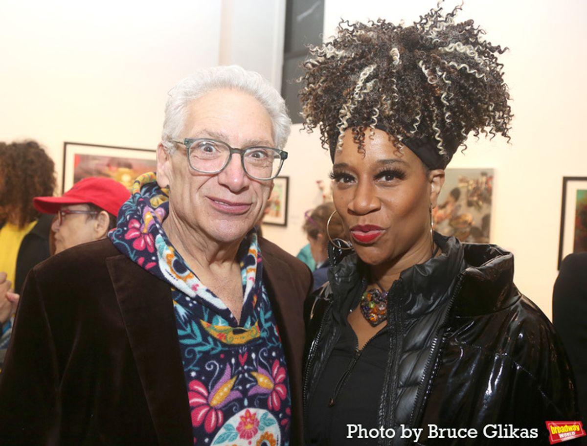 Harvey Fierstein and Judine Somerville at 