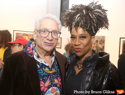 Harvey Fierstein and Judine Somerville Photo