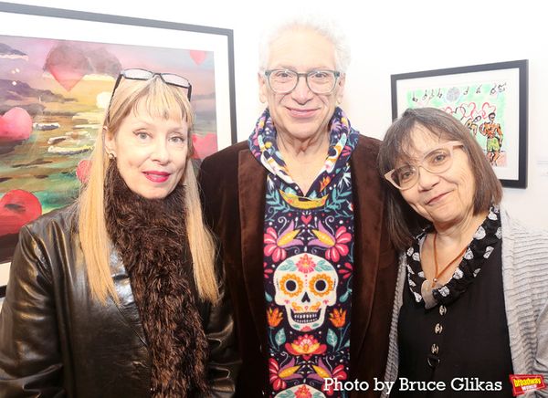Suzanne Vega, Harvey Fierstein and Alyson Vega Photo