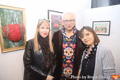 Suzanne Vega, Harvey Fierstein and Alyson Vega Photo
