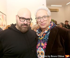 Bruce Glikas and Harvey Fierstein @ BroadwayWorld Bruce Glikas and Harvey Fierstein Photo