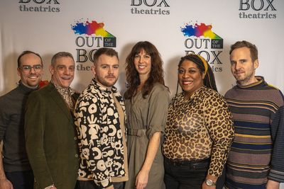 Michael Herwitz, Lou Liberatore, Jack DiFalco, Mallory Portnoy, Dana Scurlock, and Ry Photo