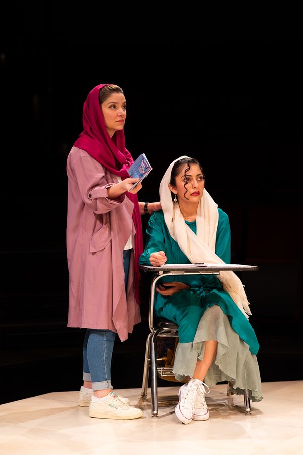 Tara Grammy and Ari Derambakhsh in The Old Globe’s production of English Photo