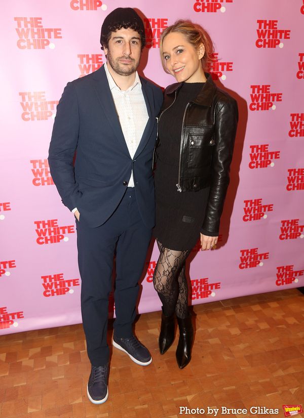 Producer Jason Biggs and Jenny Mollen Photo