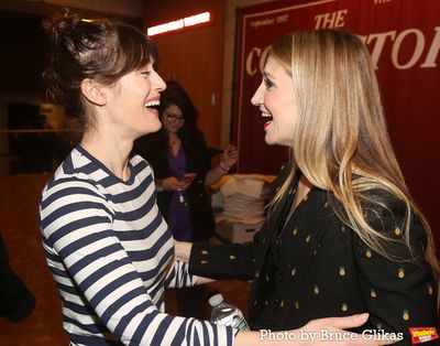 Lizzie Caplan and Producer Annaleigh Ashford Photo