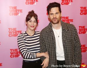 Lizzie Caplan and Tom Riley @ BroadwayWorld Lizzie Caplan and Tom Riley Photo