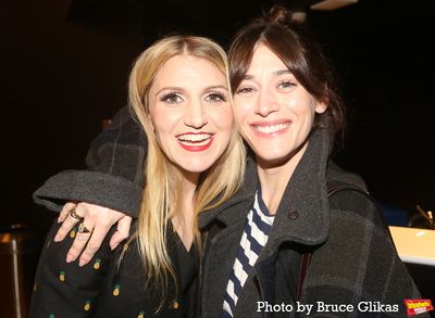 Producer Annaleigh Ashford and Lizzie Caplan Photo