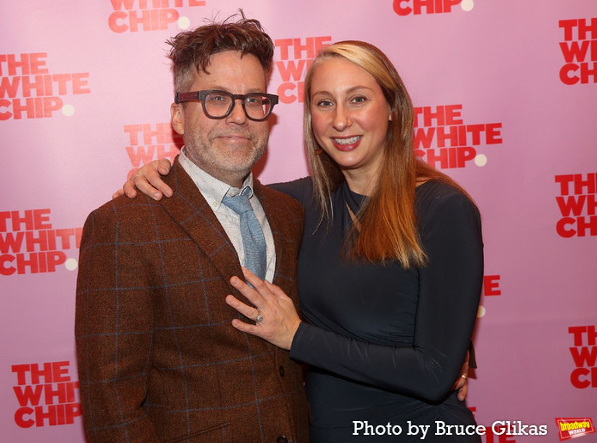 Playwright Sean Daniels and Veronika Duerr at 