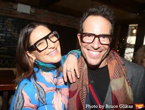 Shoshana Bean and Michael Mayer Photo