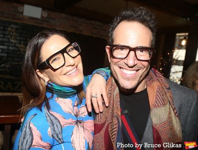 Shoshana Bean and Michael Mayer Photo