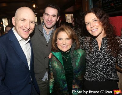 David Strickland, Zal Owen, Tovah Feldshuh and Director/Producer Amanda Lipitz Photo