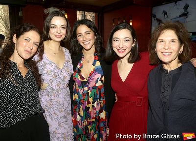 Director/Producer Amanda Lipitz, Talia Suskauer, Samantha Massell, Julie Benko and Pr Photo