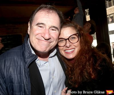 Richard Kind and Debra Messing Photo