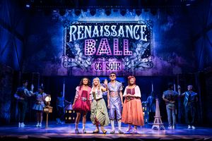 Lorna Courtney, Betsy Wolfe, Justin David Sullivan, and Charity Angel Dawson Photo