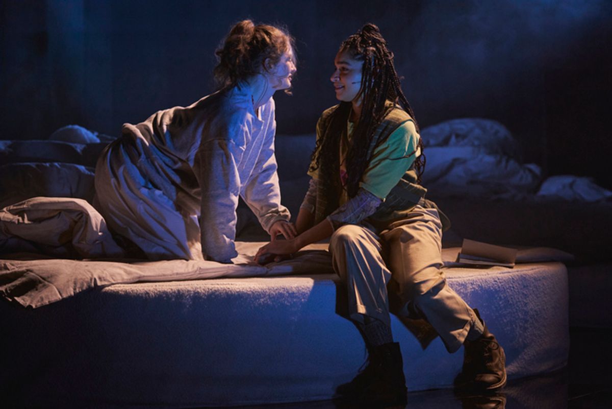 Grace Long, Olivia Onyehara at 