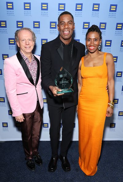 Bruce Cohen, Colman Domingo, and Jodie Patterson Photo