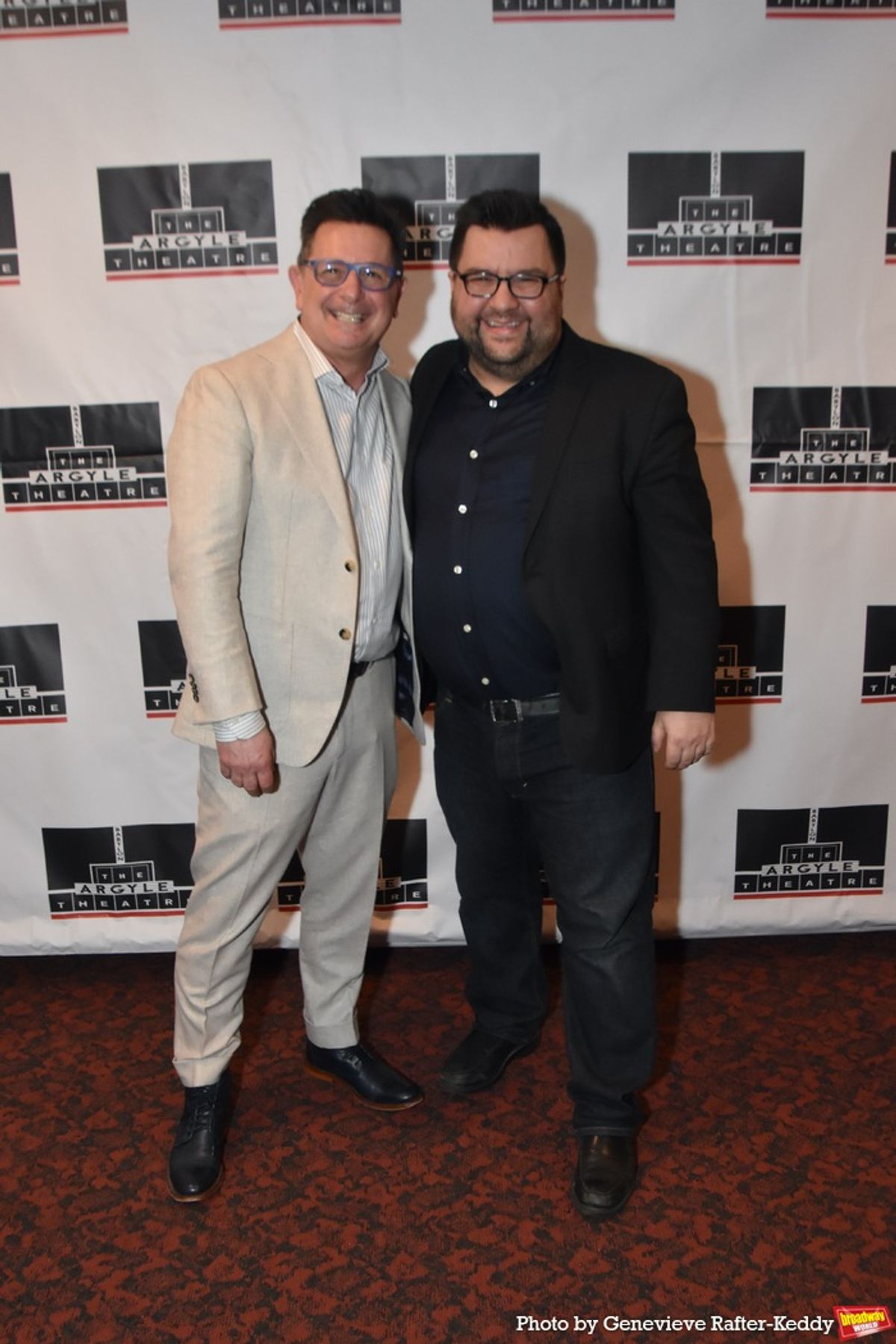 Evan Pappas and Michael Cassara at 