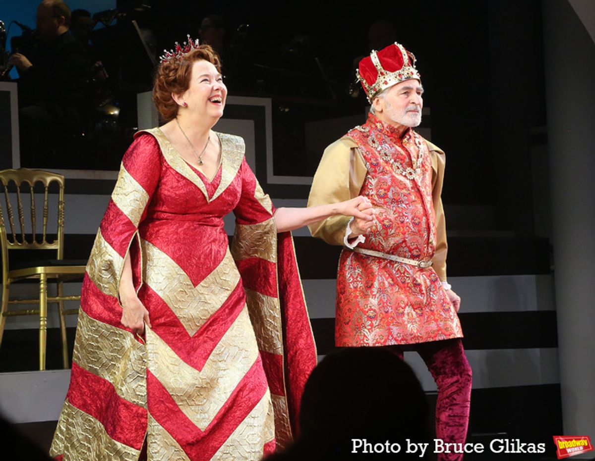 Harriet Harris and Paul Kreppel at 