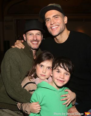 Jason Landau, Willow Landau Jackson, Ethan Landau Jackson and Cheyenne Jackson Photo