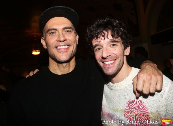 Cheyenne Jackson and Michael Urie Photo
