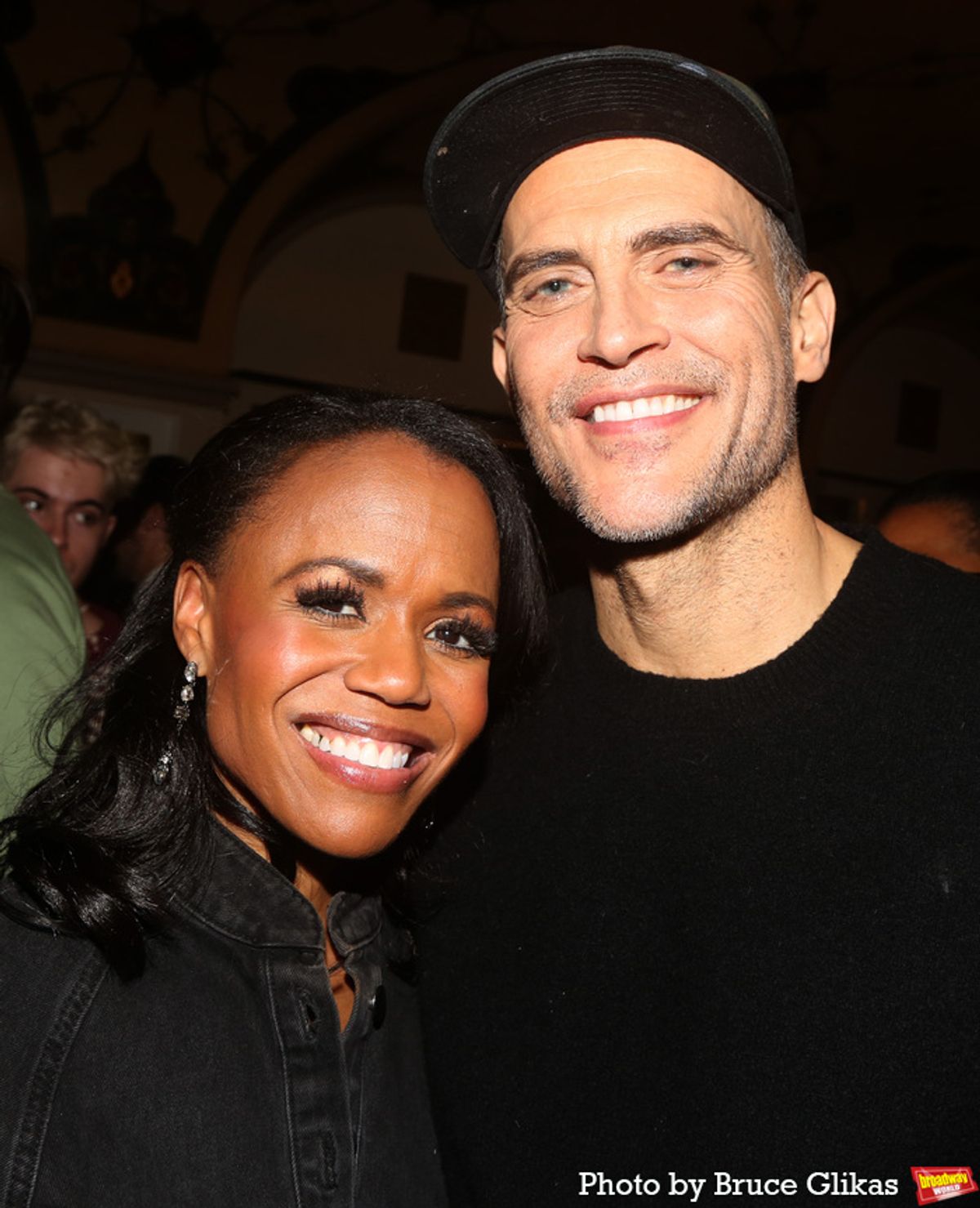 Nikki Renee Daniels and Cheyenne Jackson  at 