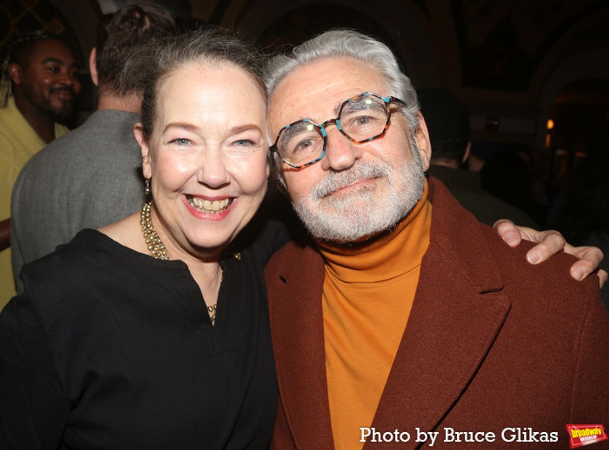 Harriet Harris and Paul Kreppel at 