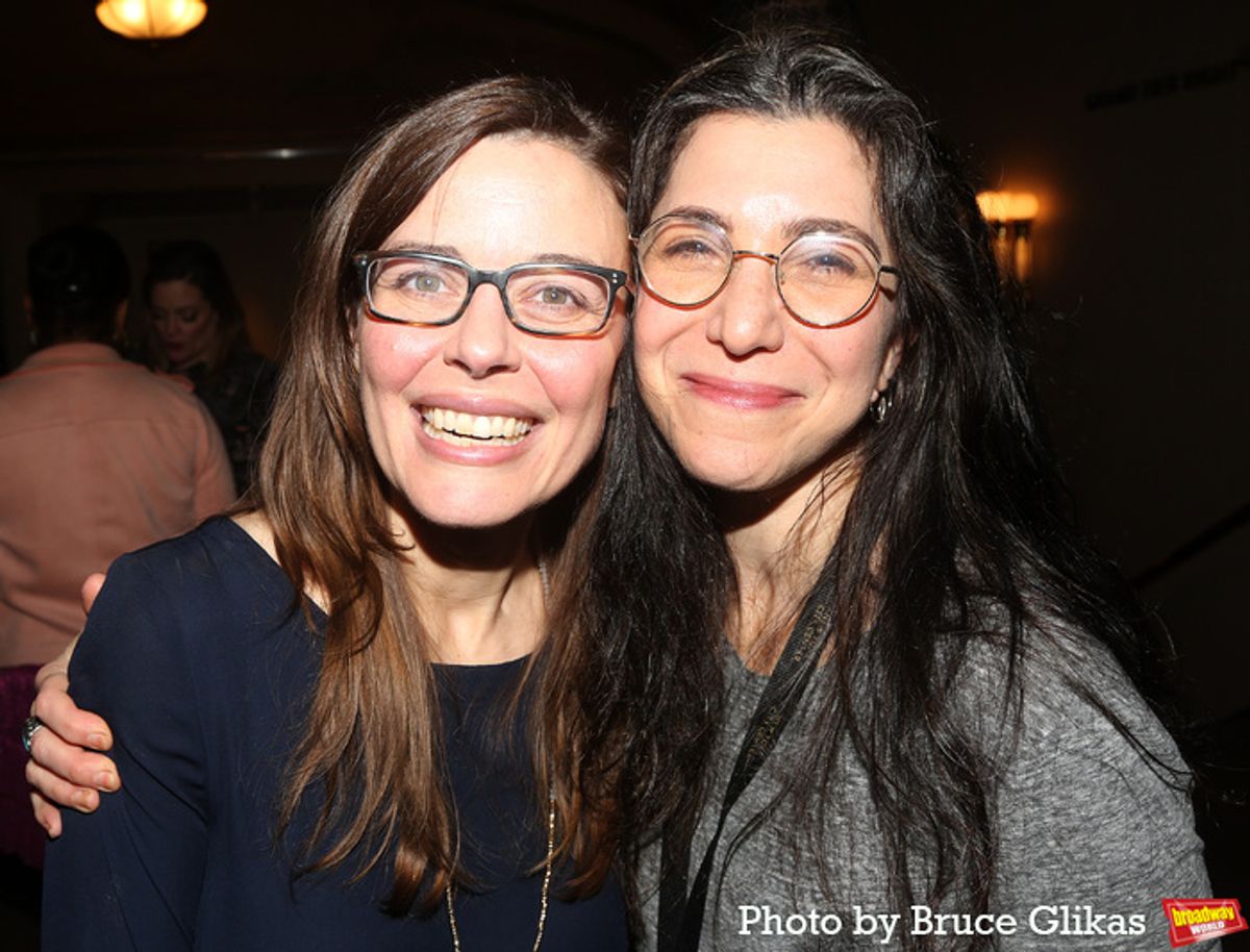 Encores! Artistic Director/Director Lear deBessonet and Encores! Producing Creative Director Jenny Gersten at 