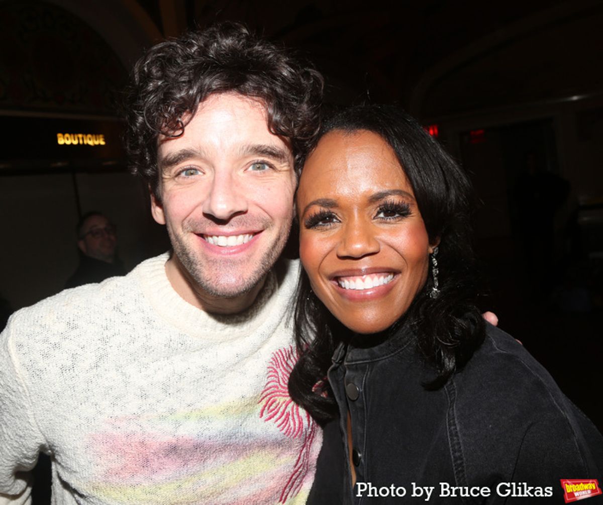 Michael Urie and Nikki Renee Daniels at 