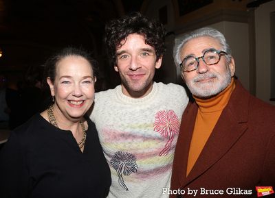 Harriet Harris, Michael Urie and Paul Kreppel Photo