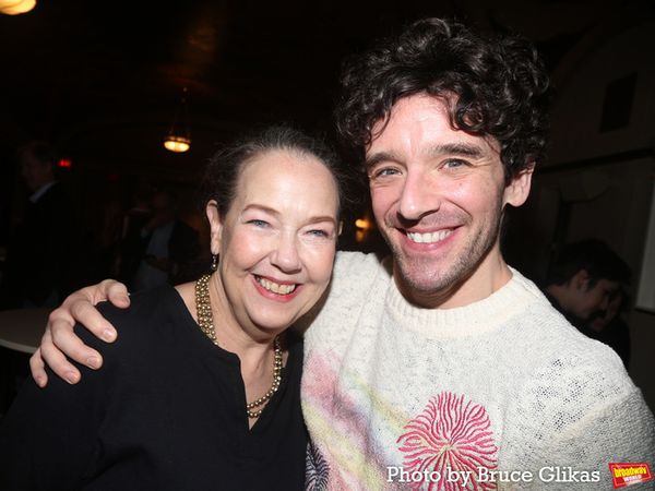 Harriet Harris and Michael Urie Photo