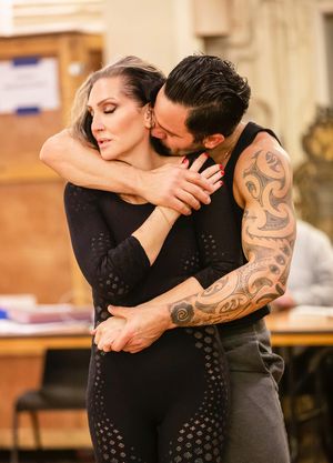 Michelle Visage, Ramin Karimloo Photo
