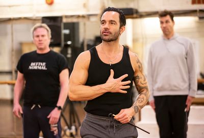 Sean Kingsley, Ramin Karimloo, Dickon Gough Photo