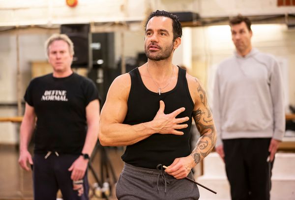 Sean Kingsley, Ramin Karimloo, Dickon Gough Photo