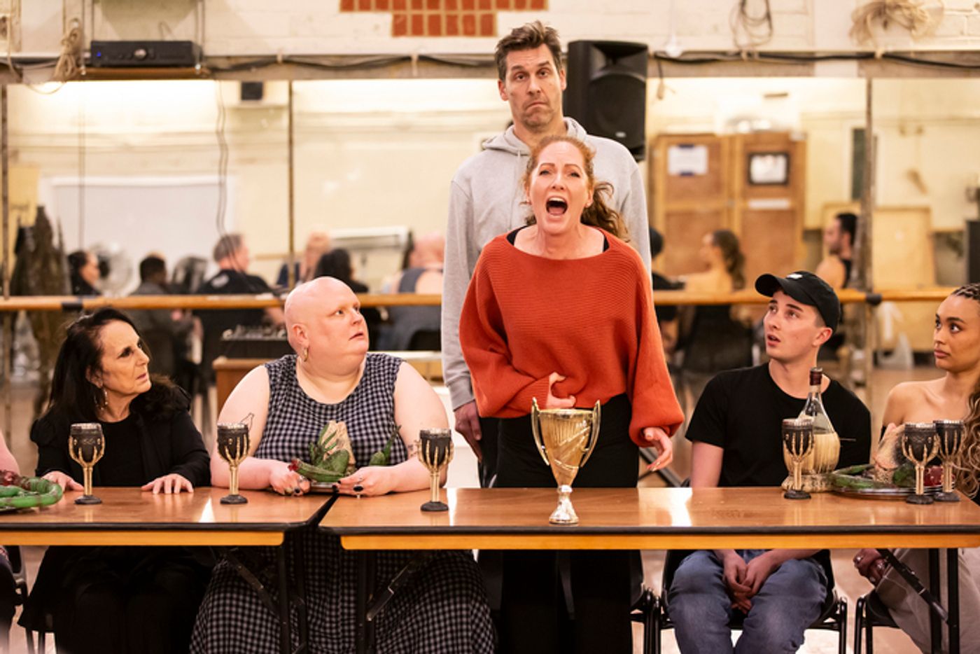 Photos: Inside Rehearsal For THE ADDAMS FAMILY Concert, Starring Ramin Karimloo and Michelle Visage!  Image