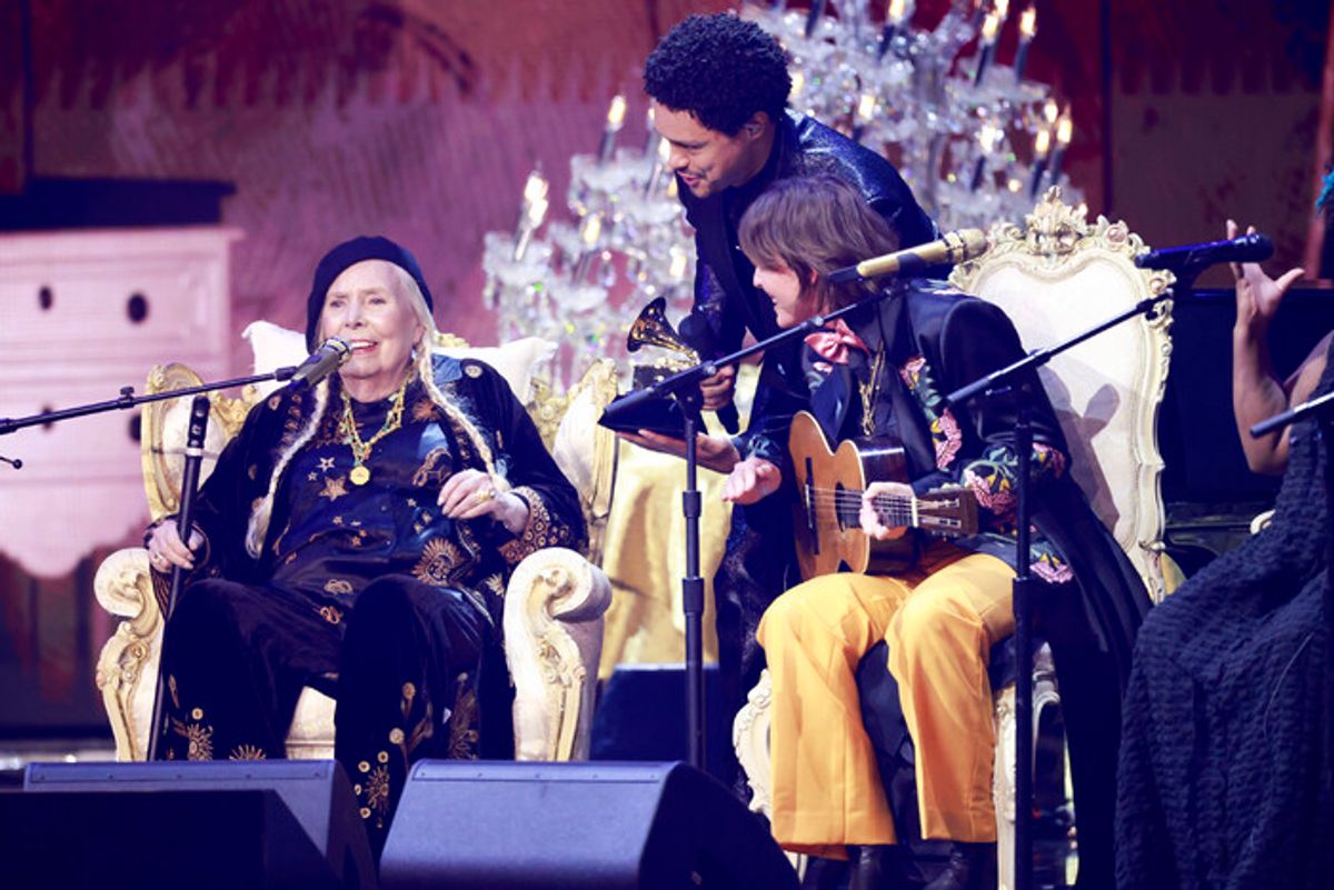 Joni Mitchell and Brandi Carlile at 