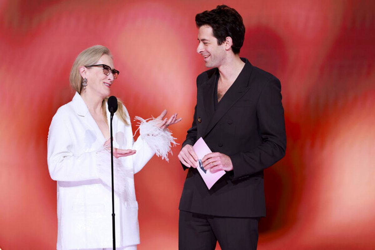 Meryl Streep and Mark Ronson at 