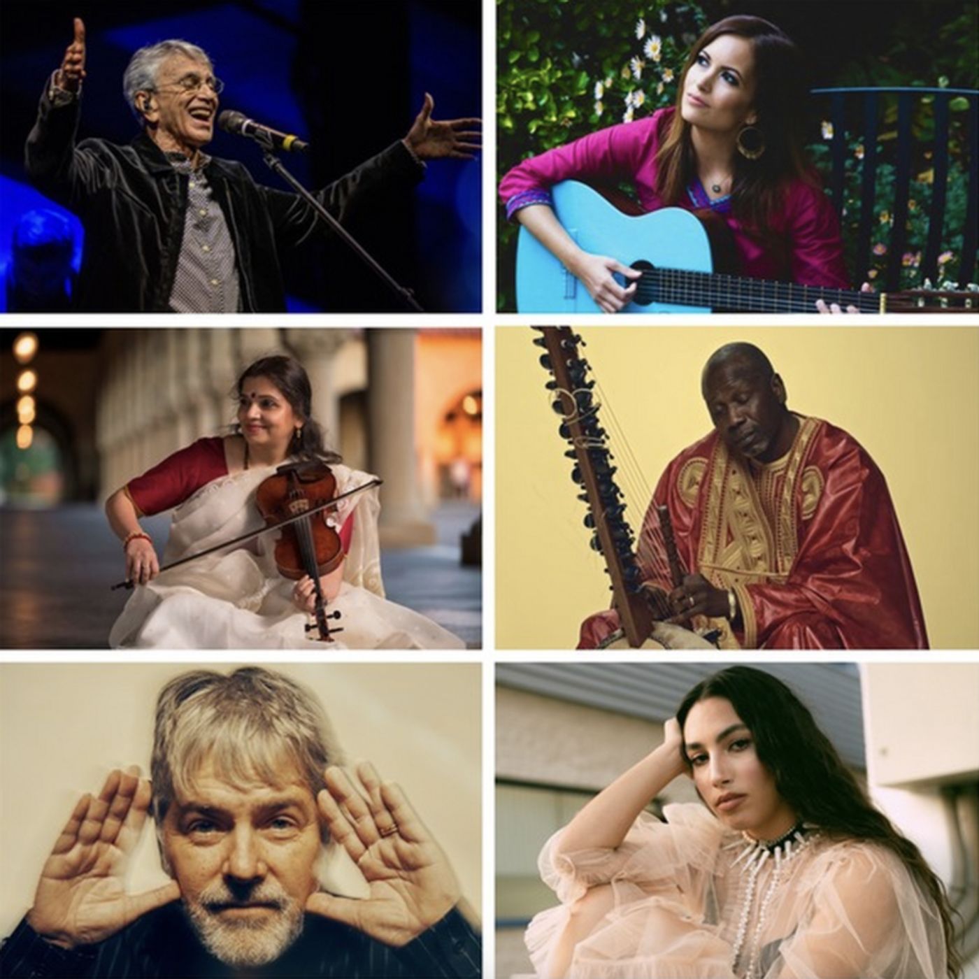 World Music Institute Unveils 2024 Spring-Summer Season Featuring Caetano Veloso, Emel, Farah Siraj & More  Image