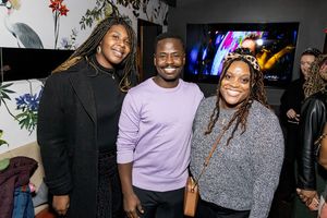 James T. Lane and guests  Photo