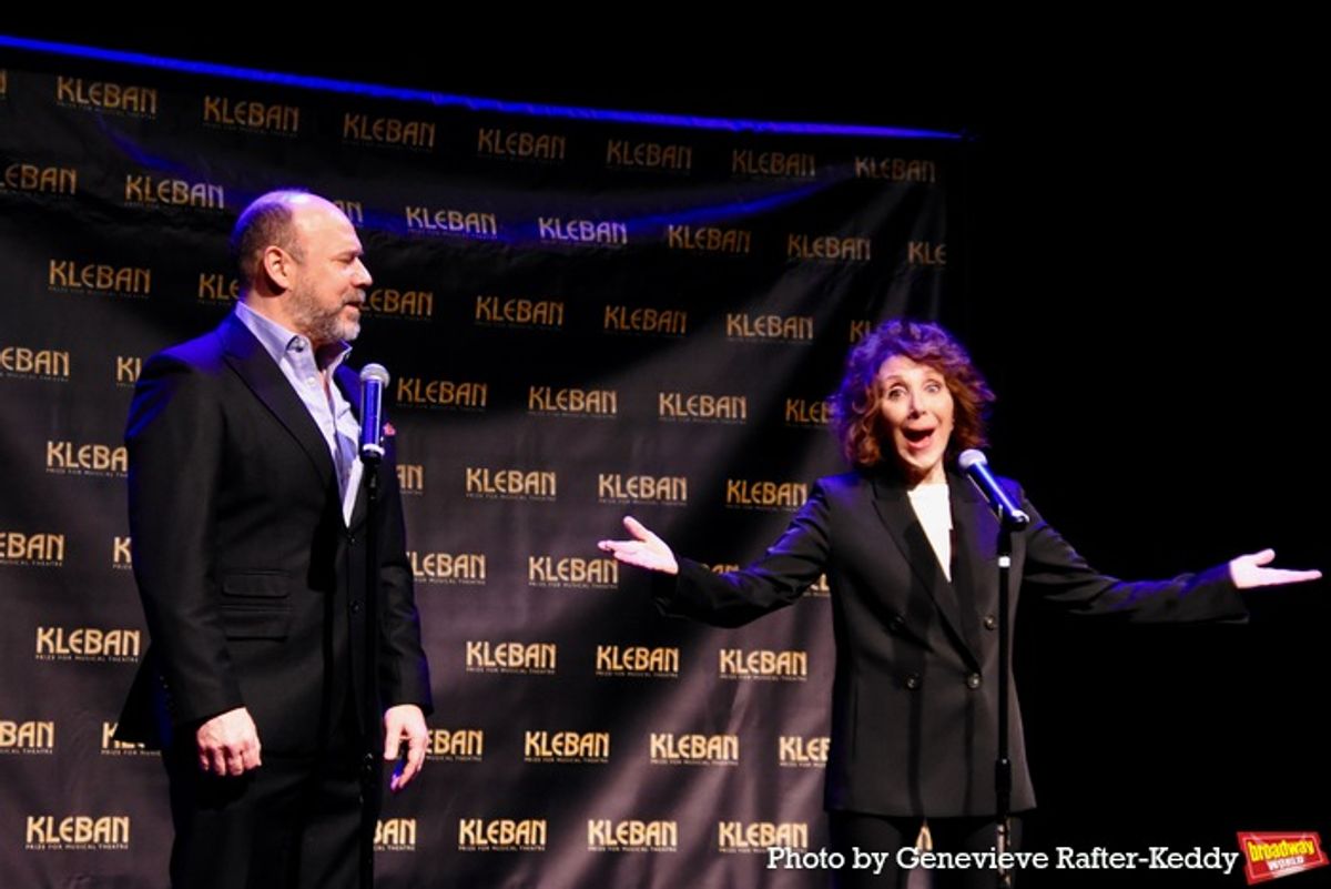 Danny Burstein and Andrea Martin at 