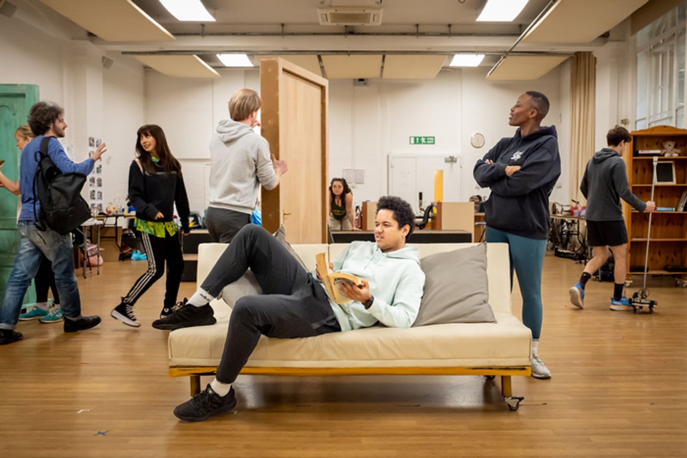 Photos: Inside Rehearsal For STARTER FOR TEN at the Bristol Old Vic Photos: Inside Rehearsal For STARTER FOR TEN at the Bristol Old Vic Image