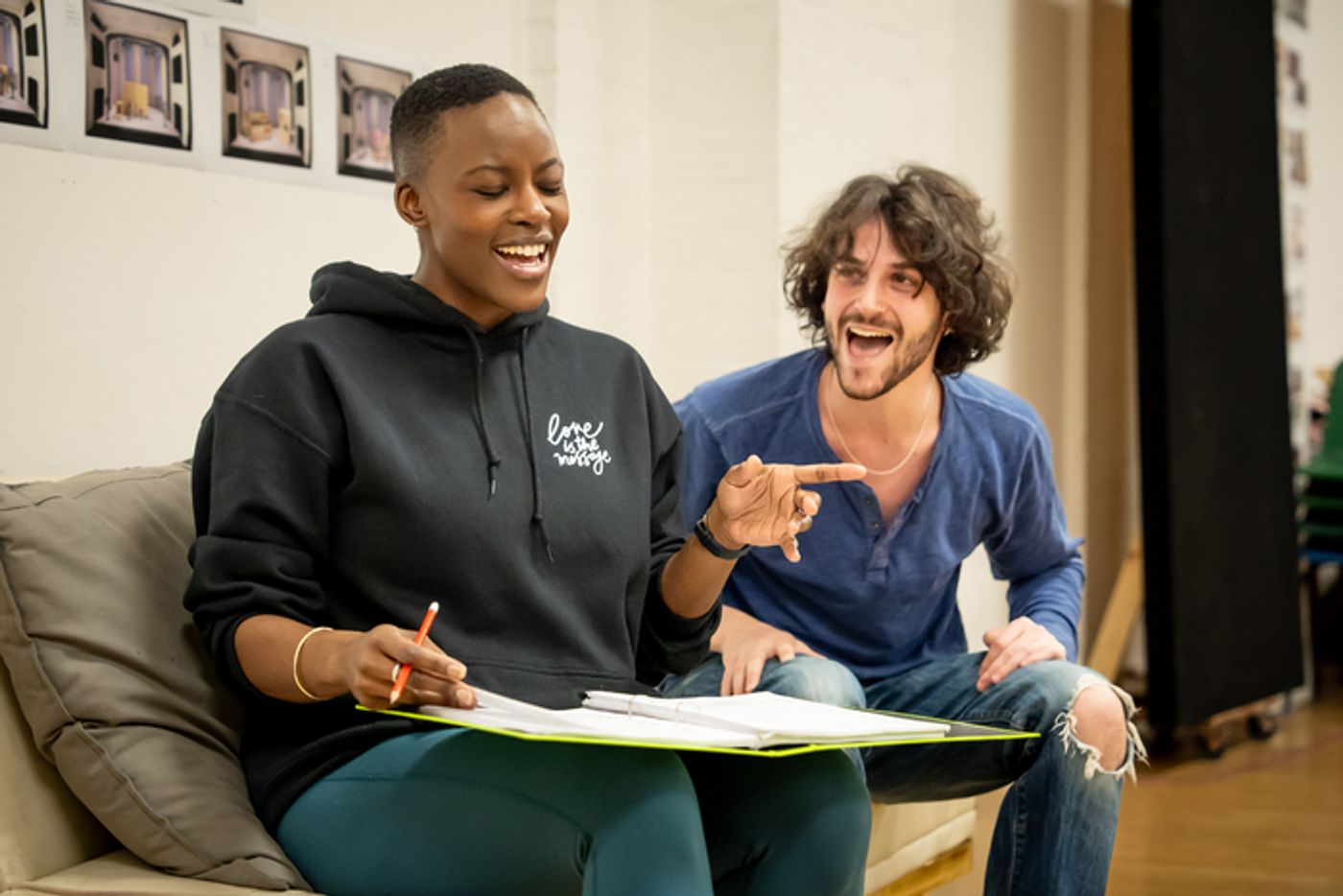 Photos: Inside Rehearsal For STARTER FOR TEN at the Bristol Old Vic Photos: Inside Rehearsal For STARTER FOR TEN at the Bristol Old Vic Image